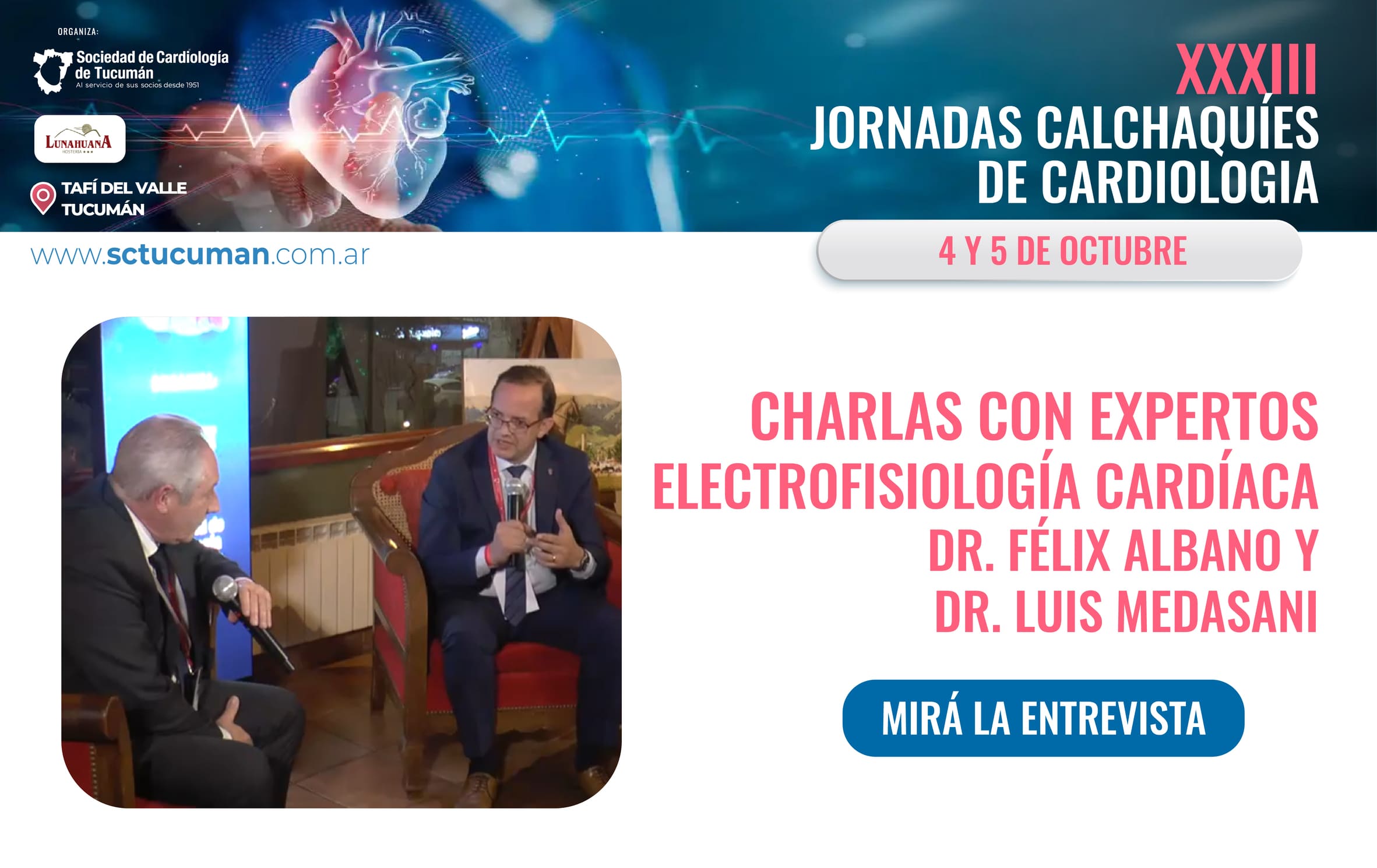 Entrevista Exclusiva: Dr. Félix Albano y Dr. Luis Medesani